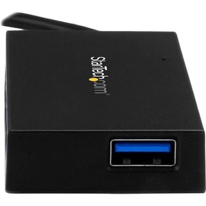 StarTech.com USB Hub - USB Type C - External - Black - TAA Compliant - 4 Total USB Port(s) - 4 USB 3.0 Port(s) - PC