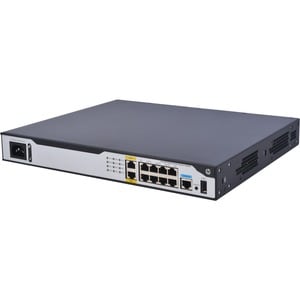 HPE MSR1003-8S AC Router - 10 Ports - Management Port - 3 - Gigabit Ethernet - Desktop, Rack-mountable