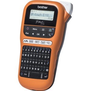 Brother P-touch PT-E110VP Elektronischer Etikettendrucker - Thermotransfer - 20 mm/s Mono - 1 Schriftarten - 3 Schriftgröß