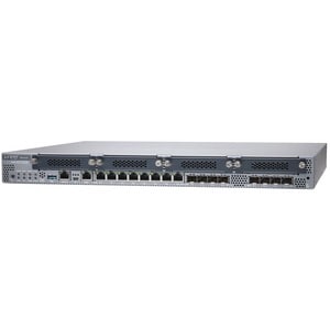 Juniper SRX345 Router - 8 Ports - Management Port - 12.0 - Gigabit Ethernet - 1U - Rack-mountable - 1 Year