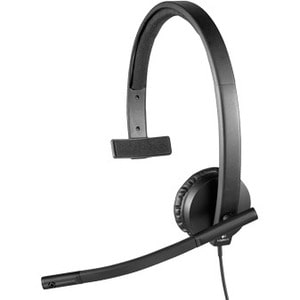 Logitech H570e Wired Over-the-head Stereo Headset - Binaural - Supra-aural - 31.50 Hz to 20 kHz - Noise Cancelling, Electr