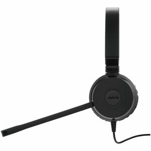 Jabra EVOLVE 20SE MS Stereo Wired Over-the-head Stereo Headset - Black - Binaural - Supra-aural - 32 Ohm - 150 Hz to 7 kHz