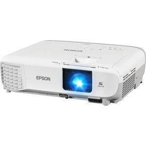 Epson PowerLite W39 LCD Projector - 16:10 - 1280 x 800 - Front, Rear, Ceiling - 6000 Hour Normal Mode - 12000 Hour Economy