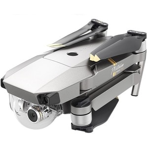DJI Mavic Pro Platinum Aerial Drone - 2.40 GHz, 2.48 GHz - Battery Powered - 0.50 Hour Run Time - 22965.88 ft Operating Ra