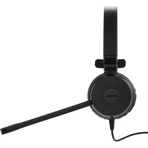 Jabra EVOLVE 20SE UC Mono Com fios Headset Mono Fone de ouvido - Preto - Monaural - Supra-aural - 32 Ohm - 150 Hz para 7 k