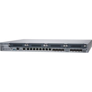 SRX345 Services Gateway includes hardware (16GE 4x MPIM slots 4G RAM 8G Flash power supply cable and RMK) and Junos Softwa