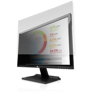V7 PS23.8W9A2-2E Privacy Screen Filter - For 60.5 cm (23.8") Widescreen LCD Monitor, Notebook - 16:9 - Scratch Resistant, 