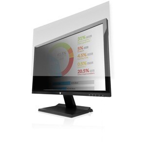 V7 PS24.0WA2-2E Blickschutzfilter - für 61 cm (24 Zoll) Widescreen LCD Monitor, Notebook - 16:10 - Kratzfest, Robuster Rahmen