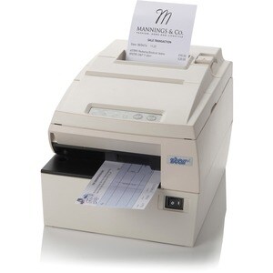 Star Micronics HSP7743 Monochrom Multistation Drucker - 203 dpi8,9 lps Mono Thermodirekt, Nadeldruck - Scheckprüfung, Drop