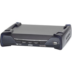 ATEN ALTUSEN KE8952R Digital KVM Console - Wired - 1 Remote User(s) - 4K - 3840 x 2400 Maximum Video Resolution - 1 x Netw