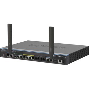 Lancom 1906VA-4G 2 SIM Ethernet, Cellular Modem/Wireless Router - 4G - LTE, UMTS, HSPA(2 x External) - 37.50 MB/s Wireless