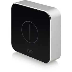 Eve Button Connected Home Remote - Button Switch - Light Control, Lamp - Siri, Apple HomeKit Supported - 3 V DC - Black