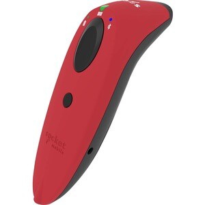 Socket Mobile SocketScan S700 Handheld Barcode Scanner - Wireless Connectivity - Red - 1D - Imager - Bluetooth