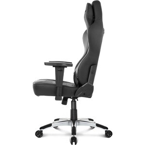 AKRacing Office Series Obsidian Computer Chair - Carbon Fiber Pleather Seat - Carbon Fiber Pleather Back - Black Steel, Me