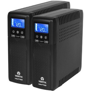 Liebert PSA5 1000VA Battery Backup & Surge Protection - 10 Outlets, 3 Year Warranty, LCD Display, Energy Star Certified