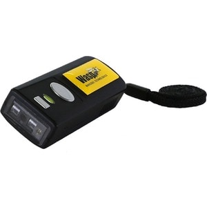 Wasp WWS110i Wearable Barcode Scanner - Wireless Connectivity - Black - 380 scan/s - 139.70 mm Scan Distance - 1D - Laser 