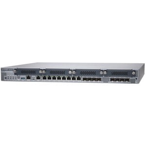 Juniper SRX345 Router - 8 Ports - Management Port - 12 - Gigabit Ethernet - 1U - Rack-mountable - 1 Year