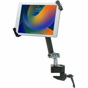 CTA Digital Heavy-Duty Security Pole Clamp for 7-14 Inch Tablets, including iPad 10.2-inch (7th/ 8th/ 9th Generation) - 7"