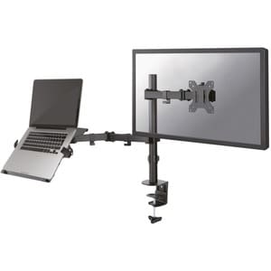 Neomounts by Newstar Neomounts Pro FPMA-D550NOTEBOOK Desk Mount for Flat Panel Display, Notebook - Black - 1 Display(s) Su