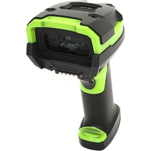 Zebra LI3678-ER Handheld Barcode Scanner Kit - Wireless Connectivity - 1D - Imager - Industrial Green