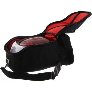 Badgy Carrying Case Portable Printer - Black, Red - 200 mm Height x 380 mm Width x 200 mm Depth - 1 Pack