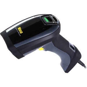 Wasp WDI7500 Handheld Barcode Scanner - Black, Yellow - USB Cable Included - 1D, 2D - Imager