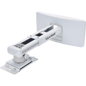 ViewSonic PJ-WMK-303 Wall Mount for Projector - White - 15 kg Load Capacity