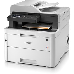 Brother MFC-L3750CDW Wireless LED Multifunction Printer - Colour - Copier/Fax/Printer/Scanner - 24 ppm Mono/24 ppm Color P