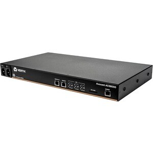 VERTIV ACS ACS8008MDAC-404 Device Server - 1 GB - DDR3 SDRAM - Verdrilltes, Glasfaserleitung - 2 x Netzwerk (RJ-45) - 8 x 