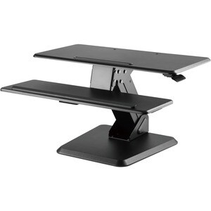 Amer Mounts Height Adjustable Multipurpose Desktop Riser - 17 kg Load Capacity - 50.5 cm Height x 80 cm Width x 80.5 cm De