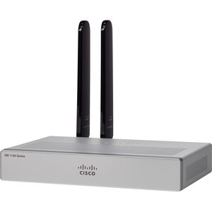 Cisco 1100 C1101-4PLTEP Router - 5 Ports - Management Port - Gigabit Ethernet - Desktop, Rack-mountable