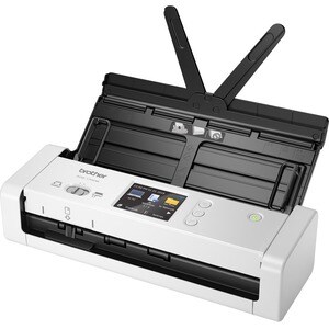 Brother ADS-1700W Wireless Compact Desktop Scanner - 48-bit Color - 25 ppm (Mono) - 25 ppm (Color) - Duplex Scanning - USB