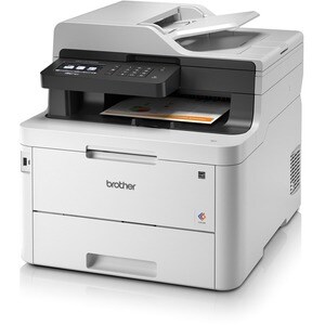 Brother MFC-L3770CDW Wireless LED Multifunction Printer - Colour - Copier/Fax/Printer/Scanner - 24 ppm Mono/24 ppm Color P