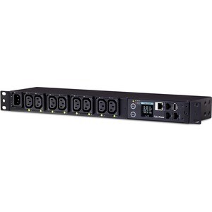 CyberPower PDU81004 PDU - 15 A - 1U Network (RJ-45) - Rack-mountable