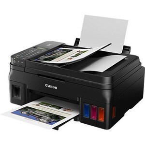 Canon PIXMA G4511 Sem fios Impressora multi-funcional de jato de tinta - Cor - Copiadora/Fax/Impressora/Scanner - 4800 x 1