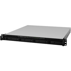 Synology RackStation RS1619XS+ 4 x Total Bays SAN/NAS Storage System - Intel Xeon D-1527 Quad-core (4 Core) 2.20 GHz - 8 G