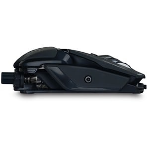 Mad Catz The Authentic R.A.T. 8+ Optical Gaming Mouse - Pixart 3389 - Cable - Black - 1 Each - USB 2.0 - 16000 dpi - 11 Bu