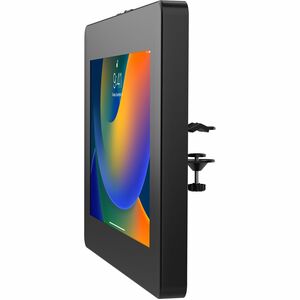 CTA Digital Premium Locking Shelf Mount for iPad Gen 7-10 & Other 7-11" Tablets - 7" to 11" Screen Support - Steel, Galvan