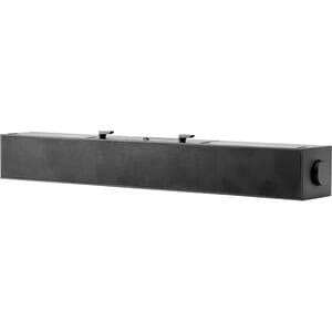 HP S101 Sound Bar Speaker - 2.50 W RMS - Black - 140 Hz to 20 kHz - USB