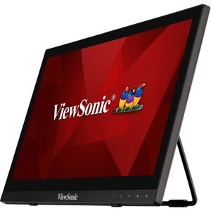 ViewSonic TD1630-3 LCD-Touchscreen-Monitor - 16:9 Format - 12 ms - 39,6 cm (15,6 Zoll) Viewable - Multi-Touch-Bildschirm -