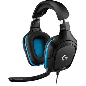 Logitech G432 Wired Over-the-head Stereo Gaming Headset - Binaural - Circumaural - 5 Kilo Ohm - 20 Hz to 20 kHz - 200 cm C