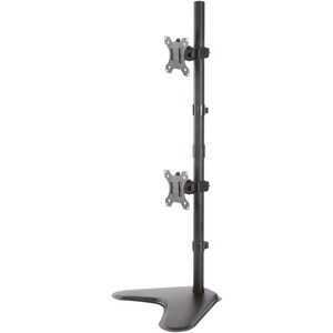 Neomounts - Supporto per doppio monitor da 10" a 32", regolabile in altezza, portata 16kg, VESA max 100x100