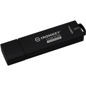 IronKey 128GB D300SM USB 3.1 Flash Drive - 128 GB - USB 3.1 - 256-bit AES - TAA Compliant