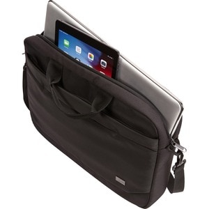 Case Logic Advantage ADVA-116 BLACK Carrying Case (Attaché) for 25.4 cm (10") to 40.6 cm (16") Notebook - Black - Polyeste