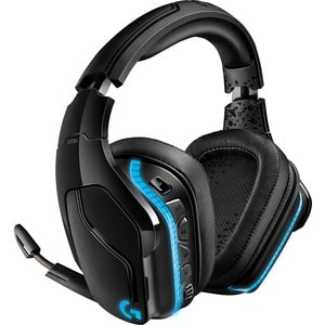 Logitech G G935 Wired/Wireless Over-the-head Stereo Gaming Headset - Black - Binaural - Circumaural - 2000 cm - 39 Ohm - 2