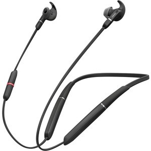 Casque (Oreillette) Jabra EVOLVE 65e MS - Sans fil - Design Tour de cou, Intra-auriculaire - Stéréo - Couleur Noir - Binau