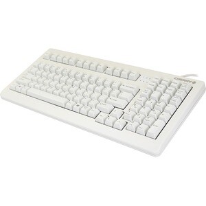 CHERRY G80-1800 Keyboard - Cable Connectivity - USB Interface - English (US) - Light Grey - USB Interface - English (US)