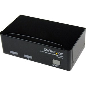 StarTech.com 2 Port Professional USB KVM Switch Kit with Cables - 2 Computer(s) - 1 Local User(s) - VGA, SVGA - 1920 x 144