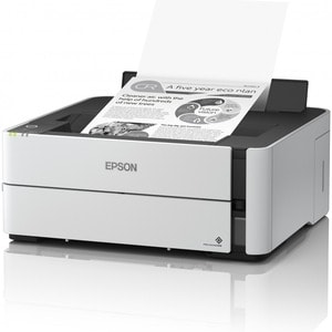 Epson ET-M1180 Desktop Inkjet Printer - Monochrome - 39 ppm Mono - 1200 x 2400 dpi Print - Automatic Duplex Print - 251 Sh
