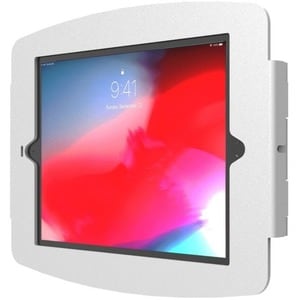 Compulocks iPad Pro 12.9" (3-6th Gen) Space Enclosure Wall Mount White - High-Grade Aluminum Enclosure, Conceals charging 